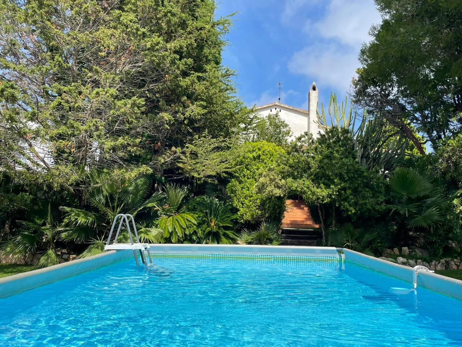 Casa Mediterranea Con Gran Jardin Y Piscina A 500 M De La Playa Roda de Bará 外观 照片