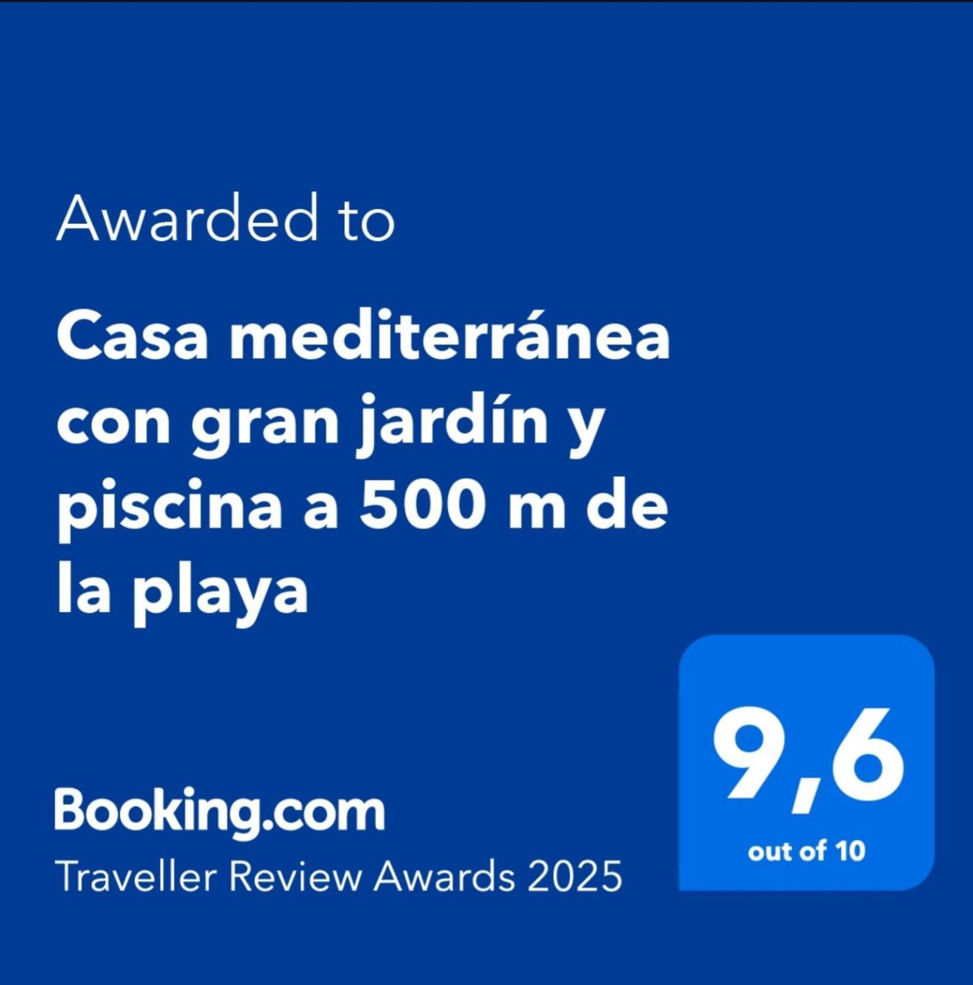 Casa Mediterranea Con Gran Jardin Y Piscina A 500 M De La Playa Roda de Bará 外观 照片